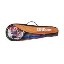 Wilson Federball-Freizeitset V2 (4x Schläger, 3x Bälle, 1x Netz, 1x Tasche)